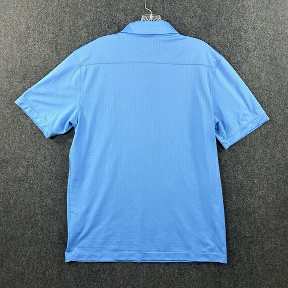 Nike Triumph Polo Shirt Men’s Medium Blue Dri-Fit Golf Performance Casual - Picture 4 of 10